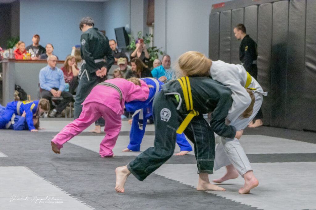 Photo of Two Kids Sparring